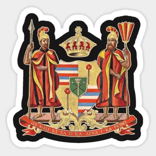 Hawaiian Kingdom Coat of Arms Sticker